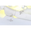 Religious Cross Stud Earrings for Women Cz Sterling Silver Ginger Lyne Collection - 2 of 4