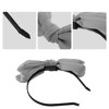 Unique Bargains Women's Fashion Satin Bow Knot Headband 0.31 Inch Wide 1 Pc - 3 of 4