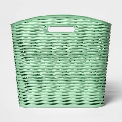 Wave Curved Basket Crisp Green - Room Essentials™