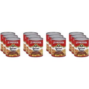 La Preferida Fat Free Refried Beans - Case of 12 - 30 OZ - 1 of 2