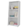 TOAOTBNBO 3 Tier Display Bookcase, Contemporary Bookshelves with Storage Cabinet, Modern Bookshelf for Small Apartment - 2 of 4
