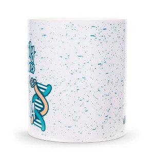 Elanze Designs Family Requires Love not DNA #Adoption 11 Ounce White Ceramic Coffee Mug - 1 of 2