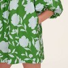 Women's Classic Rose Poplin Long Sleeve Mini Dress - kate spade new york x Target Green/Blue - 4 of 4