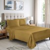 300 Thread Count Rayon From Bamboo Solid Deep Pocket Bed Sheet Set by Blue Nile Mills - 2 of 4