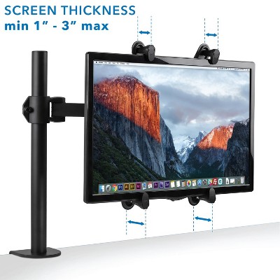 Heavy Duty Black Steel VESA Monitor Adapter Kit