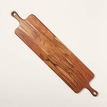 40"x9" Wooden Paddle Serving Board with Handles - Hearth & Hand™ with Magnolia