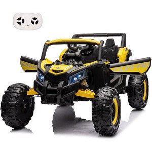 24V Kids Ride On UTV - Electric Off-Road Car with Remote Control, 200W Motors, LED Lights, Music, Enhanced Suspension, for Boys & Girls, - 1 of 4