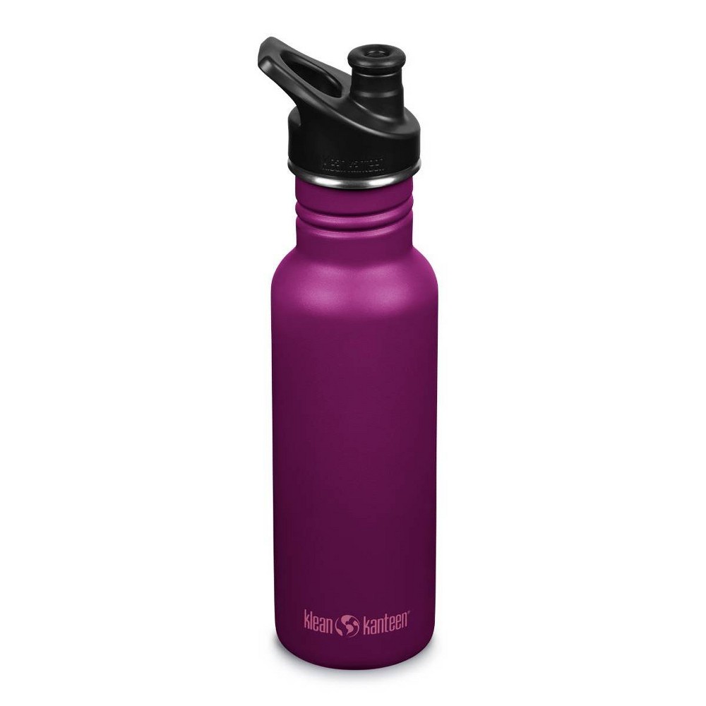 Klean Kanteen 18oz Classic Stainless Steel Slim Water Bottle - Purple