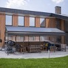Outdoor CarPort, Car Shelter for All Weather, Garage with Galvanized Steel Frame and Roof, Heavy Duty Shelter for Cars-Coolbibila - 3 of 4