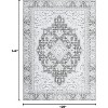 Washable Vintage Area Rug, Low-Pile Non-Slip Foldable Carpet, Soft Indoor Printed Rug for Living Room Dining Room Bedroom - 2 of 4