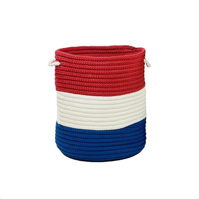 Colonial Mills America Woven Hampers - Patriot Red 15"x15"x18"