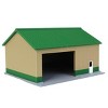 1/64 Tan/Green 40ft x 30ft "Papa's Shop" Farm Shed, 3D Printed Farm Model RW-43 - 2 of 4