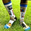 Wall Art Museum Dogs and Cats Socks (Men's Sizes Adult Large) from the Sock Panda - 2 of 4