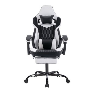NicBex Versatile 360° Swivel Gaming Chair Adjustable Office Chairs with Wheels,Reclining Back&Footrest,Ergonomics Video Game Chairs,300lbs Max - 1 of 4
