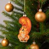 Northlight Squirrel Hanging Glass Christmas Ornament - 4" - 3 of 4