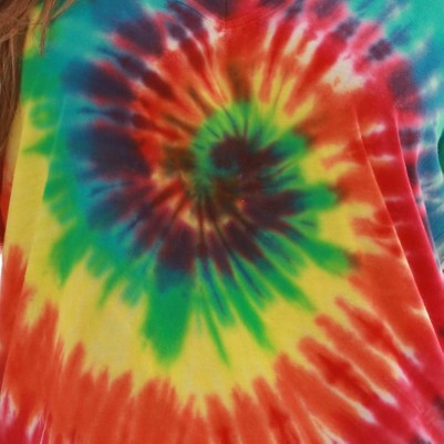 tie dye bright swirl