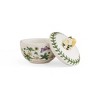 Elegant Portmeirion Botanic Garden Bumble Bee Trinket Box, 2.5" - Floral Motif Organizer for Rings, Bracelets, Small Jewelry - Durable Dolomite - 2 of 4