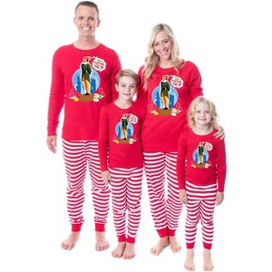 Elf The Movie Film Christmas Hug Sleep Tight Fit Family Pajama Set - 1 of 4