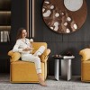 Swivel Accent Chair with 360 Degree Rotation,Upholstered Lounge Chair with Metal Legs,Modern Accent Chair for Living Room-Cuddlewood - 2 of 4