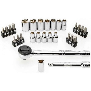 Powerbuilt 30 Piece 1/4 in. Dr. SAE Socket Set - 1 of 1
