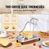 VEVOR Cheese Cutter with Wire, 0.39" & 0.78" Cheeser Butter Cutting Blade, Aluminum Alloy Cheese Slicer with 316 Stainless Steel Knife Wire - 3 of 4