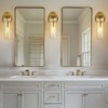 CityFurn 1-Light Modern Wall Sconce with Cylinder Glass - 2 of 4