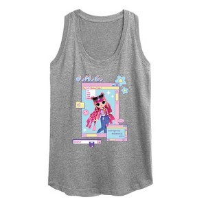 Women's - LOL Surprise! - Outrageous Millennial Girls Graphic Racerback Tank - 1 of 4