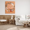 Stupell Industries Happy Haunts Halloween Wreath Canvas Art - 3 of 4