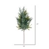 Vickerman Artificial Mixed Fern Cedar Spray - 2 of 2