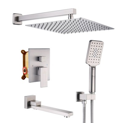 CASAINC Shower System Anti-scald Valve & Tub Spout