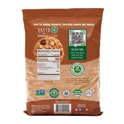Zulka Pure Cane Coarse Brown Sugar - 2lbs