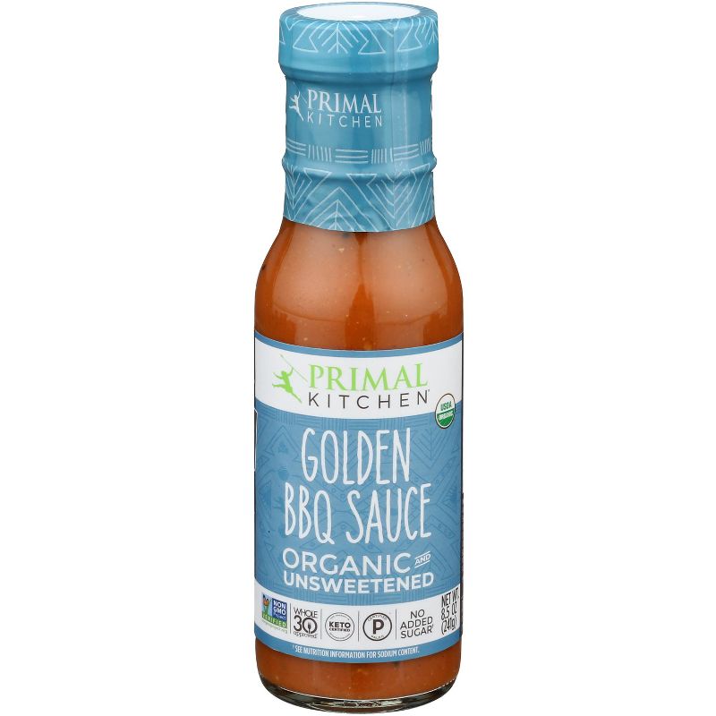 Primal Kitchen BBQ Sauce Golden - Case of 6 - 8.5 oz, 1 of 2