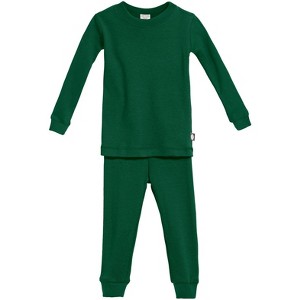 City Threads USA-Made Boys and Girls Soft Organic Cotton Pajama Sets - 1 of 4
