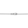 Black Bow Jewelry 1.25mm Sterling Silver, Mirror Box Chain Necklace - 4 of 4
