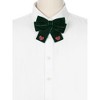 INSPIRE CHIC Women's Heart Shaped Decoration Bow Cute Elegant Preppy Brooch Pin Bow Tie - 4 of 4