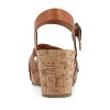 Journee Collection Womens Valentina Ankle Strap Platform Sandals - 3 of 4