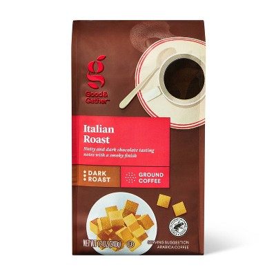 Italian Dark Roast Ground Coffee - 12oz - Good & Gather™