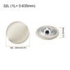 Unique Bargains Cloth Covered Aluminum Sewing Buttons 20 Pcs - 2 of 4