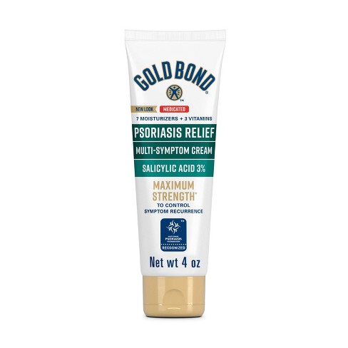 Unscented Gold Bond Psoriasis Relief Cream - 4oz - image 1 of 4