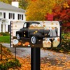 Briarwood Lane Mailbox Cover  - Standard Size - Welcome Fall Black Truck For Fall Mailbox Cover - 2 of 2