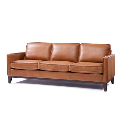 Chatfield Sofa Chestnut Brown - New Heights : Target