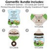 Big Dot of Happiness Woodland Creatures - 4 Baby Shower Games - 10 Cards Each - Gamerific Bundle - 3 of 4