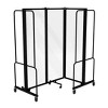Hampden Furnishings Otis Collection Portable 3 Panel Room Divider - 2 of 4