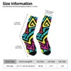 The Year Dark Patterns Women Printed Crew Socks Funny Funky Socks Soft Polyester Novelty Gifts for Artists Men - 2 of 4