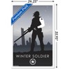 Trends International Marvel Comics - Winter Soldier - Minimalist Framed Wall Poster Prints - 3 of 4