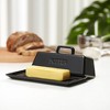 Kook Ceramic Butter Dish with Lid, Kitchen Countertop Butter Keeper - 2 of 4