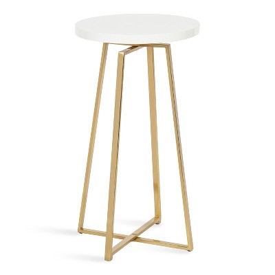 Kate And Laurel Zia Round Side Table : Target