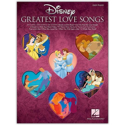 Hal Leonard Disney's Greatest Love Songs for Easy Piano