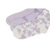 Anna-Kaci Renaissance Women 3-Pair Ankle Socks Set Assorted Patterns Featuring Colorblock, Cartoon Characters, and Butterfly Prints - 4 of 4