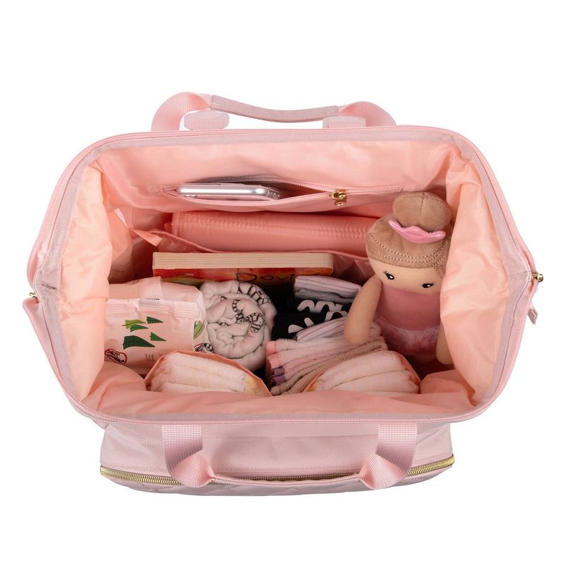 Baby Essentials Diaper Bag - Pink, 5 of 12